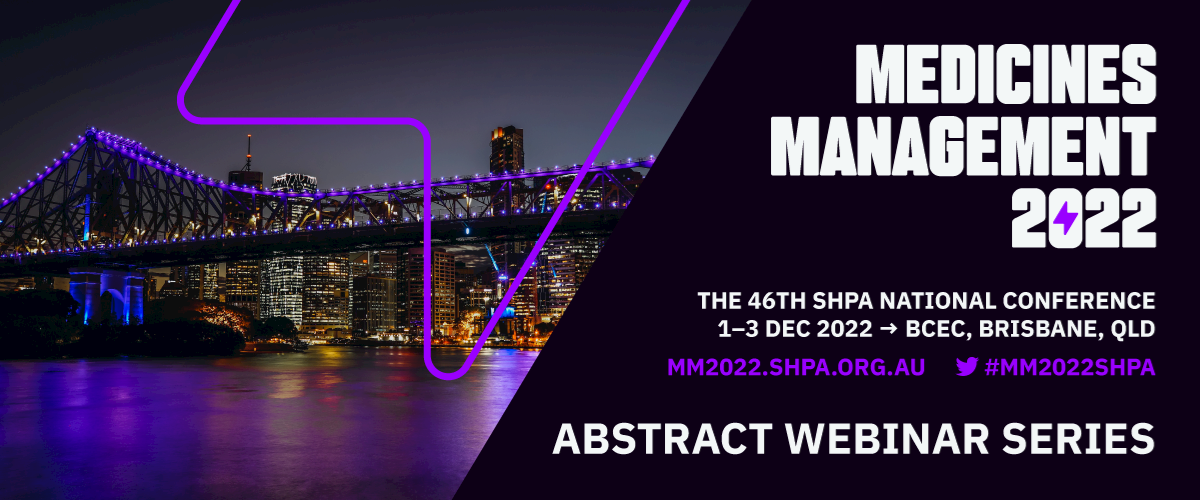 SHPA Webinar | Awesome abstracts: tips for preparing a stand out conference abstract